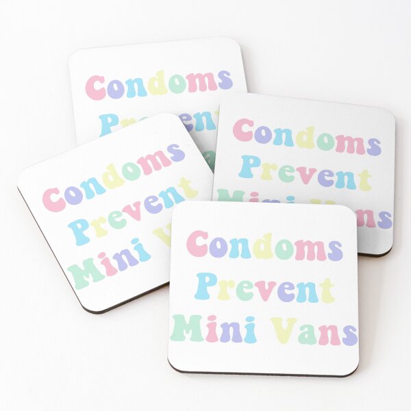 Item preview, Condoms prevent Mini Vans designed and sold by Olivia Wrisinger.