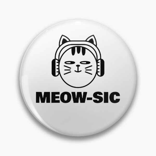 Item preview, MEOWSIC CAT FUNNY designed and sold by 30-Merch.