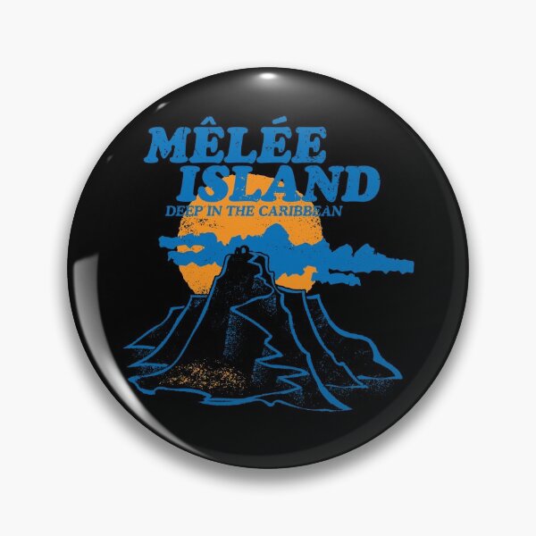 Item preview, Mêlée Island (Dark Variant) designed and sold by GeekeriaDeluxe.