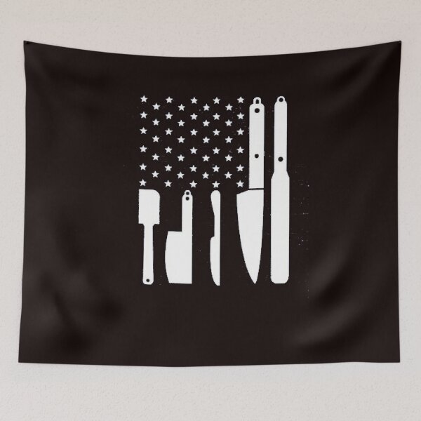 Item preview, Chef Knife American Flag  designed and sold by Art10Shop.