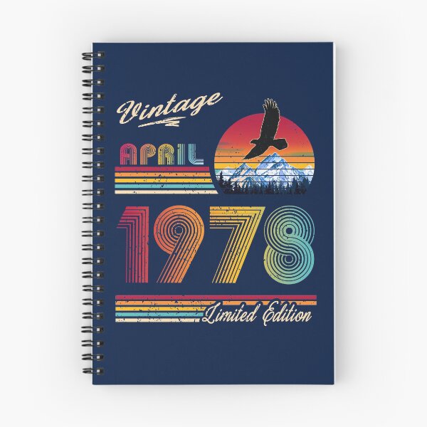 Item preview, April 1978 Birthday designed and sold by GreenSplash.
