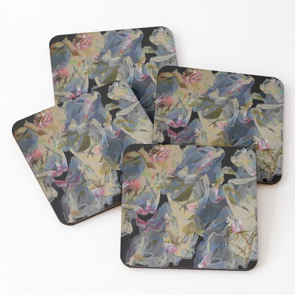 Item preview, Last snow, silk pattern collection designed and sold by timelessfancy.