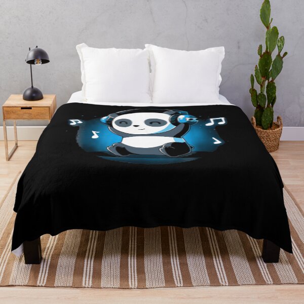 Item preview, DJ Panda With Headphones designed and sold by caltagirone9421.