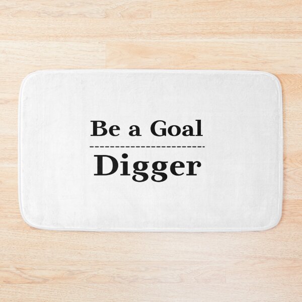 Item preview, Be a goal digger, inspirational, motivational sticker designed and sold by blkstore.