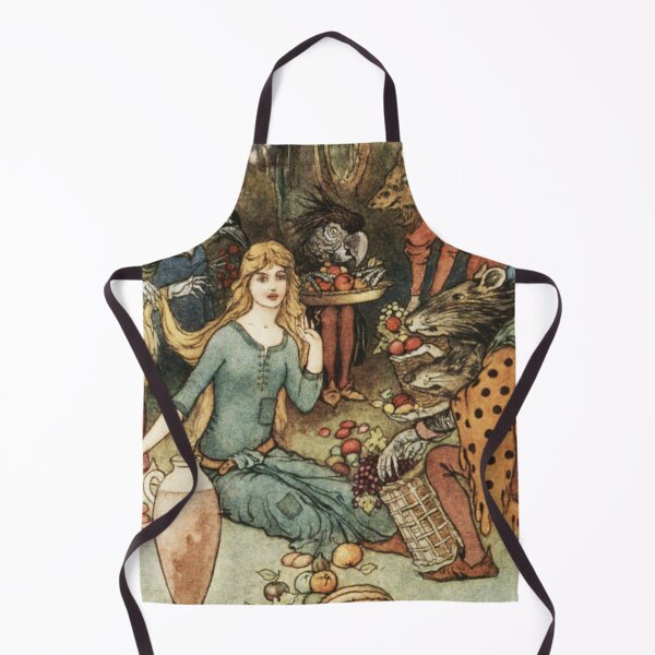 Item preview, Princess and the goblins  illustration  - Warwick Goble designed and sold by Vintage Designs +.