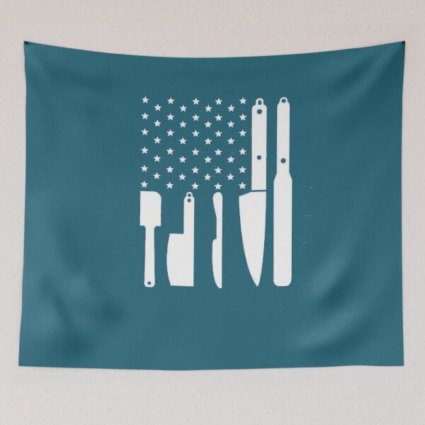 Item preview,  Chef Knife American Flag  designed and sold by Art10Shop.