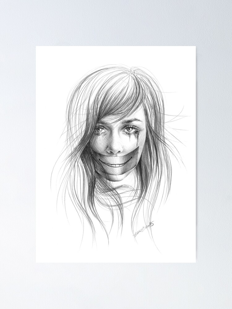 Hand drawn positive scribble smile sketch icon set