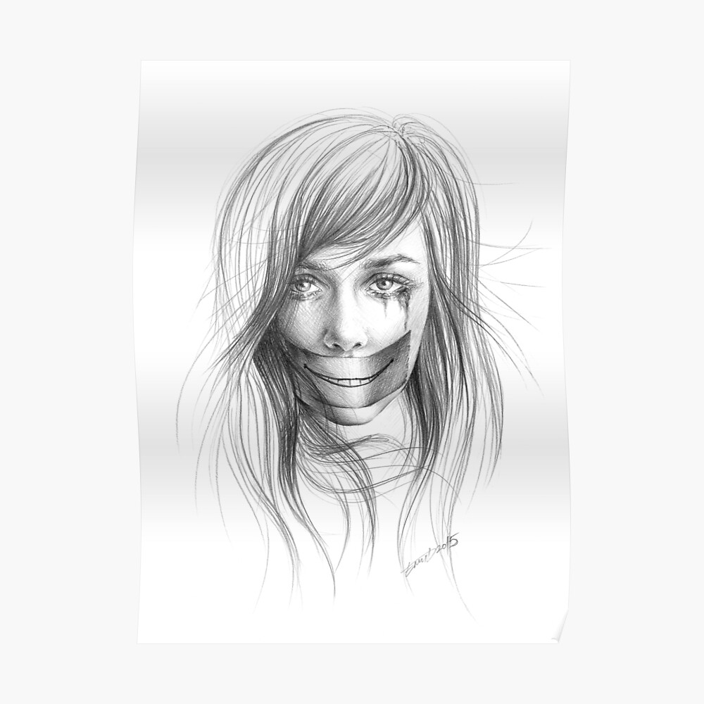Pencil Sketch Of A Crying Woman  DesiPainterscom