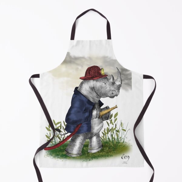 Item preview, The Rhinoceros firefighter designed and sold by elodiemarc24.