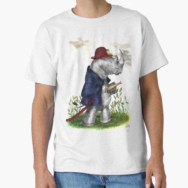 Le Rhinoceros pompier T-shirt classique