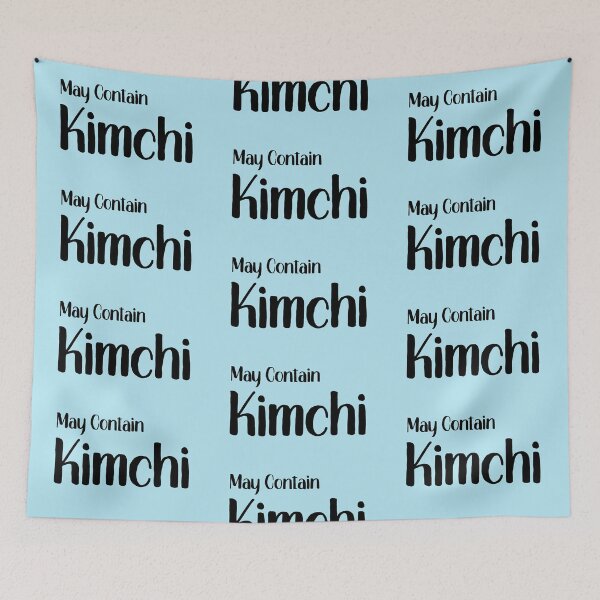 Item preview, May Contain Kimchi (Black) designed and sold by FunnyTypeWriter.