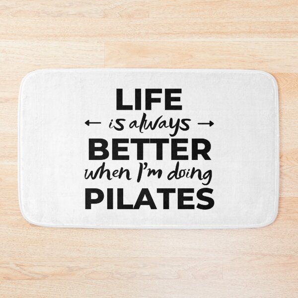 Item preview, Life is always better when I'm doing pilates designed and sold by TheGreenGoat.