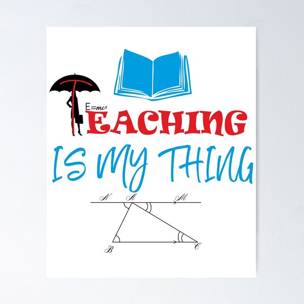 Item preview, Eaching Is My Thing designed and sold by mahjoubstr.