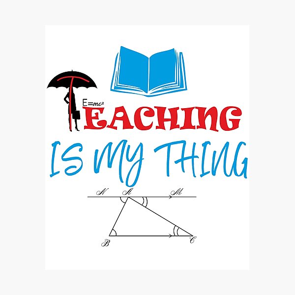 Item preview, Eaching Is My Thing designed and sold by mahjoubstr.