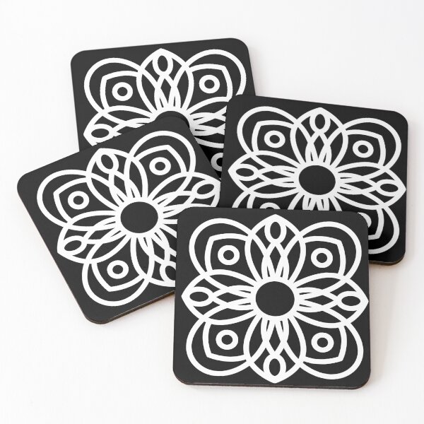 Item preview, # 159 - Flower mandala - Small flower in mandala pattern - Kook Art designed and sold by KookArt.