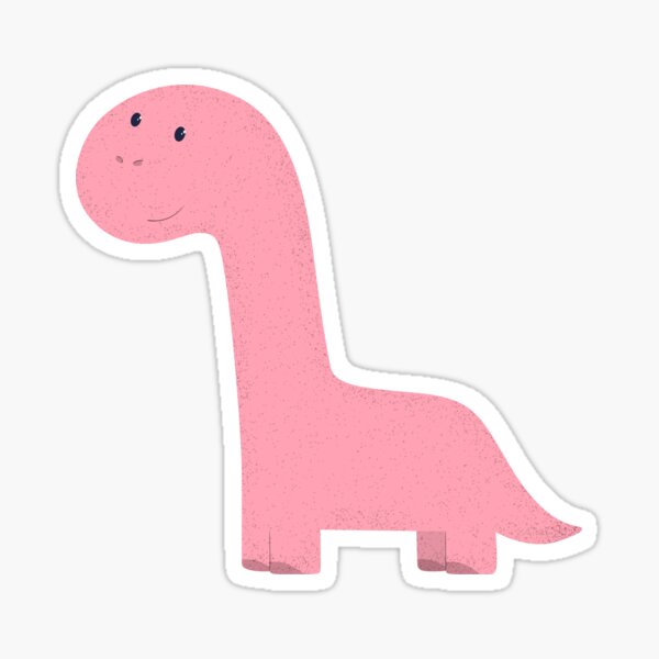 Cute cartoon dinosaur 2. Sticker