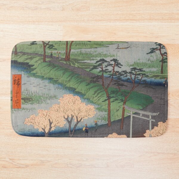 Item preview, Spring Sumamura Hiroshige Vintage Ukiyo-e Japanese Art designed and sold by VintageArchive.