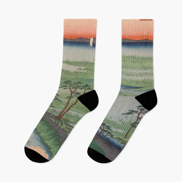Item preview, Spring Sumamura Hiroshige Vintage Ukiyo-e Japanese Art designed and sold by VintageArchive.