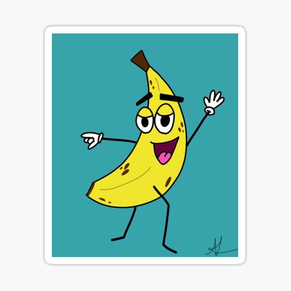 "dancing banana" Sticker for Sale by 15alimbaugh Redbubble