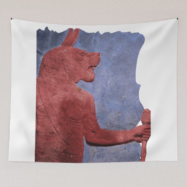 Item preview, Sumerian Lion God Nergal - London, United Kingdom (Photography by ACCI) designed and sold by VanyssaGraphics.