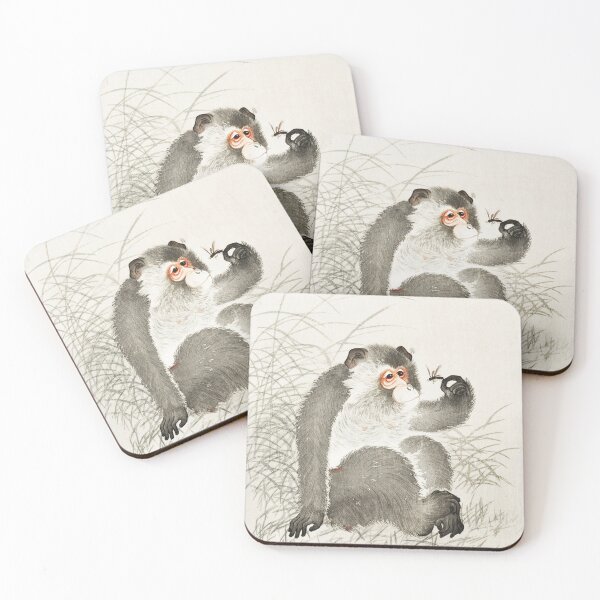 Item preview, Monkey with insect designed and sold by BorneowithLove.