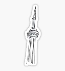 ANSICHTEN - CN TURM Sticker