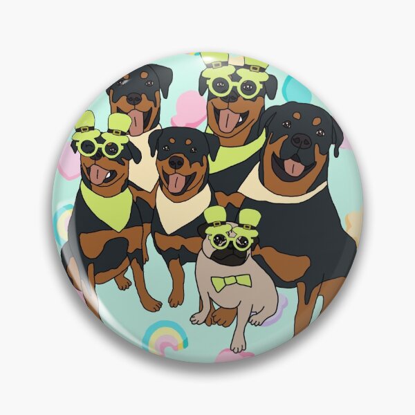 Artikelvorschau, Glücksbringer Rotties entworfen und verkauft von slbua.