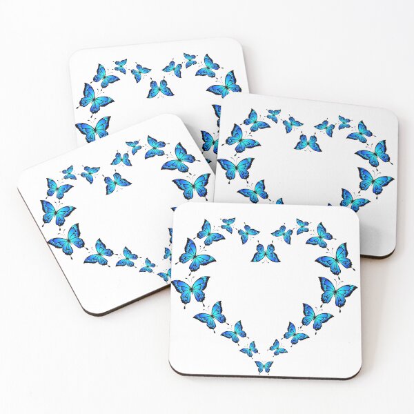 Item preview, VINTAGE BUTTERFLY HEART GARDEN NATURE  designed and sold by kawrdesigns.
