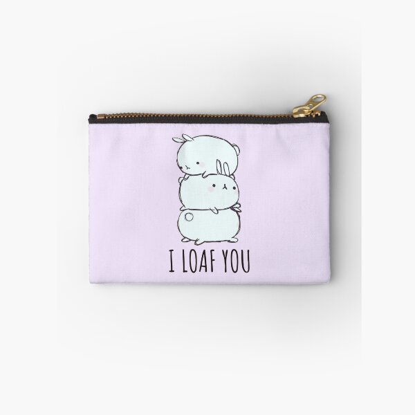 Item preview, Cute Bunny Rabbit Loaf I Loaf You designed and sold by CurbsideDeli.