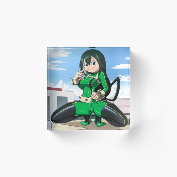 Frog girl Acrylic Block