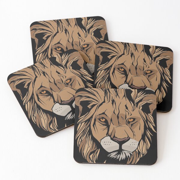 Item preview, Lion's head with menacing stare.  designed and sold by ajtechdesigns.