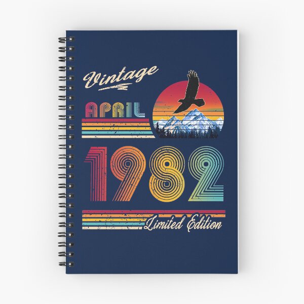Artikelvorschau, April 1982 Geburtstag entworfen und verkauft von GreenSplash.
