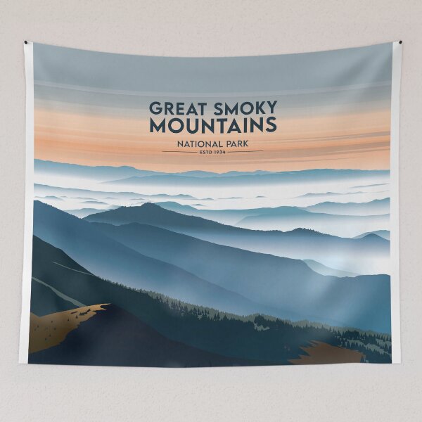 Item preview, Great Smoky Mountains National Park designed and sold by SurfolioPrints.