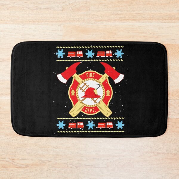 Item preview, Ugly Christmas Christmas at the fire department - Merry Christmas! designed and sold by titanosdesign.