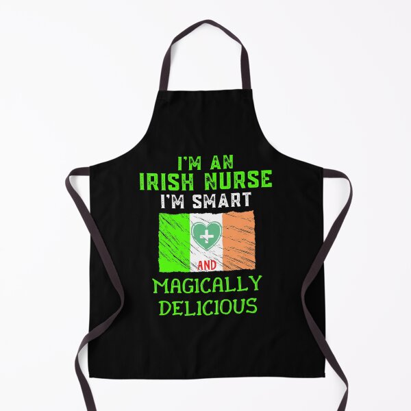 Item preview, I'm An Irish Nurse I'm Smart And Magically Delicious Funny Ireland designed and sold by WoodburyLake.