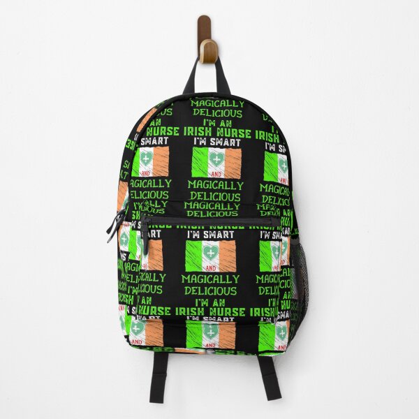 Item preview, I'm An Irish Nurse I'm Smart And Magically Delicious Funny Ireland designed and sold by WoodburyLake.