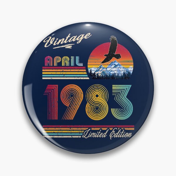 Item preview, April 1983 Birthday designed and sold by GreenSplash.