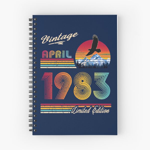 Item preview, April 1983 Birthday designed and sold by GreenSplash.