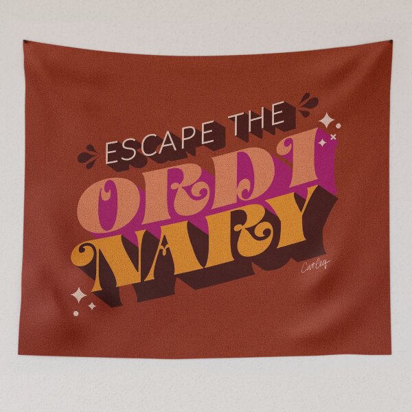 Item preview, Escape the Ordinary – Scarlet designed and sold by Cat Coquillette.