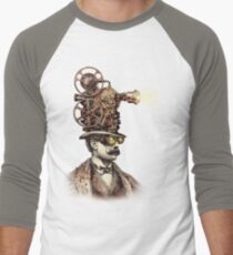 The Projectionist (sepia option) Men's Baseball ¾ T-Shirt