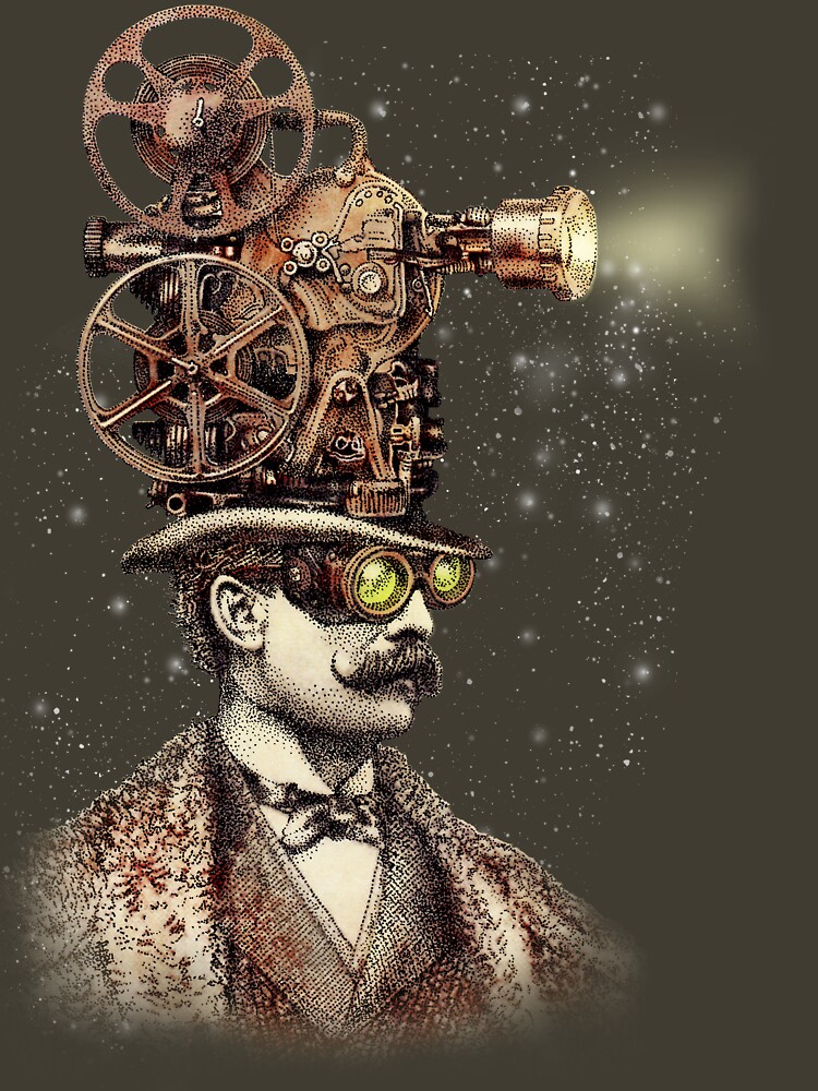 The Projectionist (sepia option) by opifan