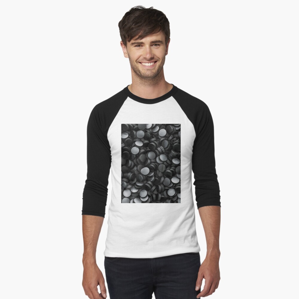 Hockey pucks Baseball ¾ Sleeve T-Shirt