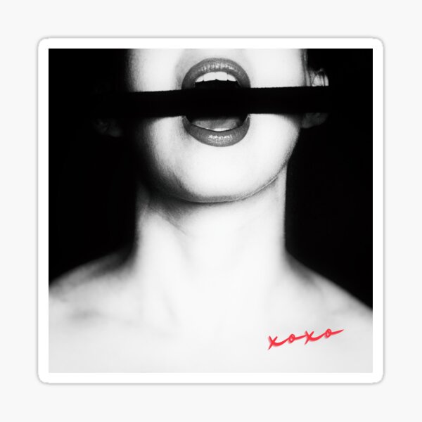 XOXO BDSM Art Sticker
