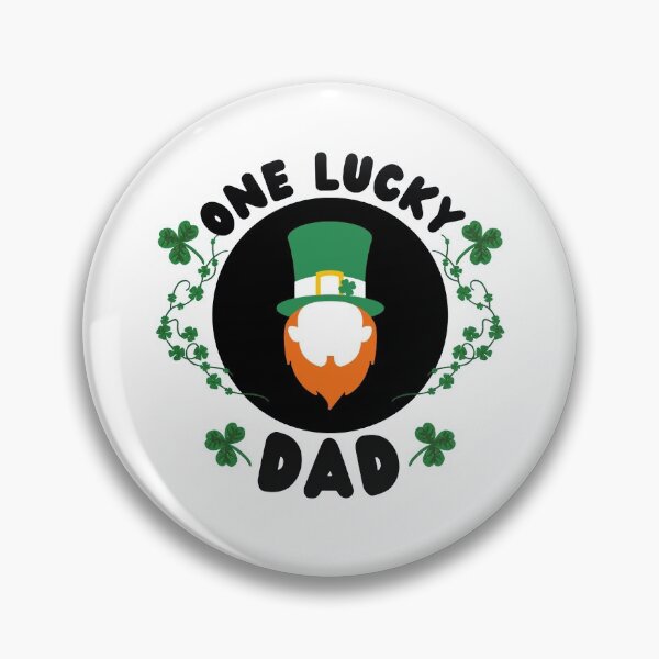 Item preview, One Lucky Dad  designed and sold by Vibing-Right.