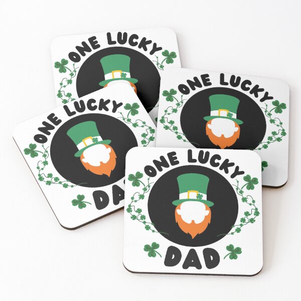 Item preview, One Lucky Dad  designed and sold by Vibing-Right.