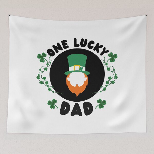 Item preview, One Lucky Dad  designed and sold by Vibing-Right.