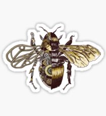Pegatina Clockwork Bee