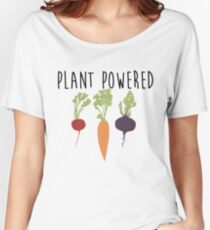 Plant Powered - Vegan Women's Relaxed Fit T-Shirt
