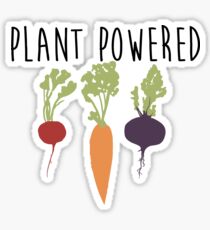 Plant Powered - Vegan Sticker