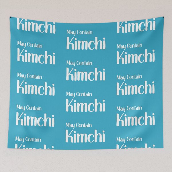 Item preview, May Contain Kimchi (White) designed and sold by FunnyTypeWriter.
